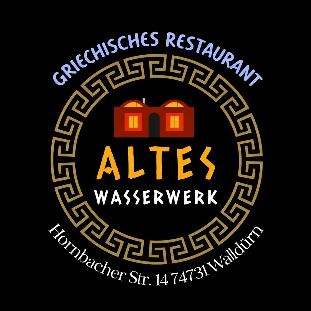 Logo für das griechische Restaurant Altes Wasserwerk
